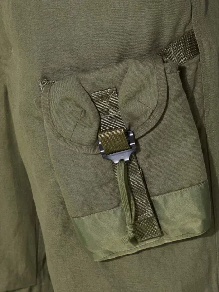 Брюки карго Maharishi из твилла зеленые