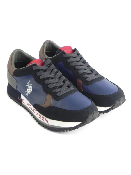 Sneakersy U.s Polo Assn. niebieskie