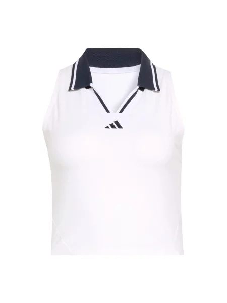 ADIDAS PERFORMANCE Sportski top TENNIS CLIMACOOL CROP TANK mornarsko plava bijela