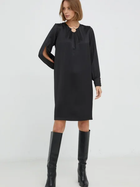 Nissa rochie mini drept negru