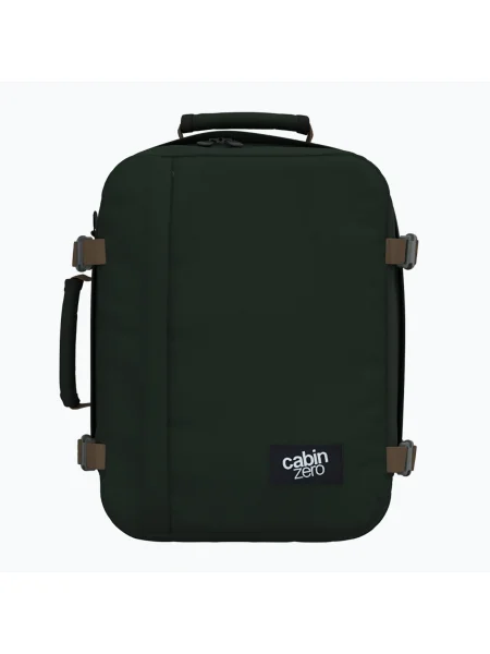 CabinZero Classic 28 l homok túra hátizsák. Méret: 28 l fekete