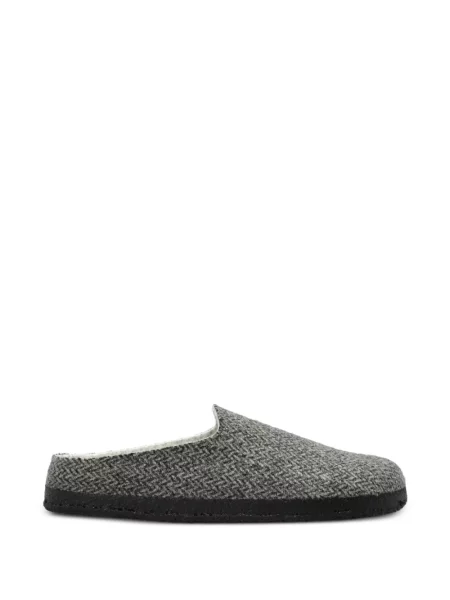 Papuci tip mules Birkenstock gri