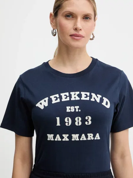 Футболка Weekend Max Mara TENUE синій