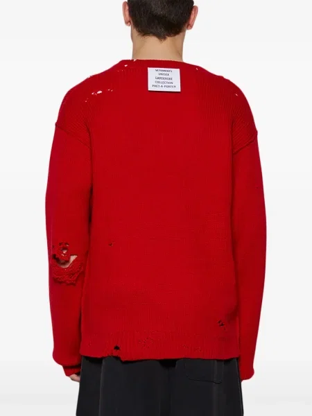 Pulover Vetements roșu