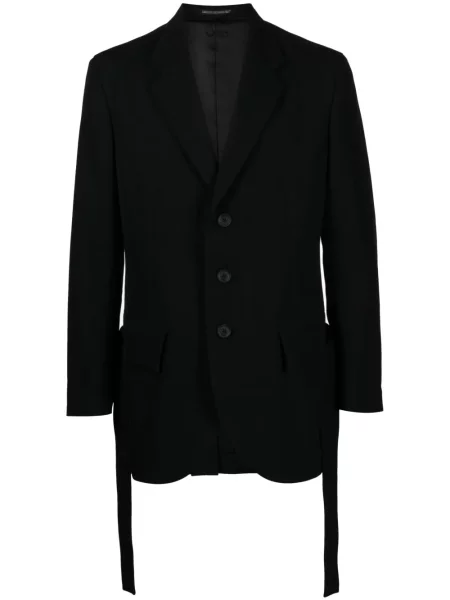 Sacou Yohji Yamamoto plisat negru