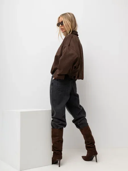 Jakna Italy Moda crna