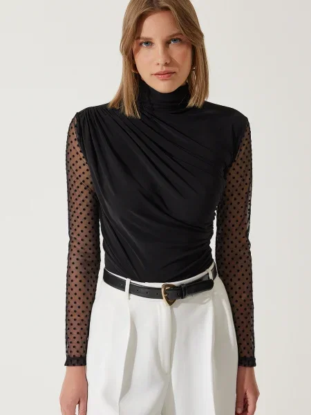 Bluza Happiness İstanbul črna