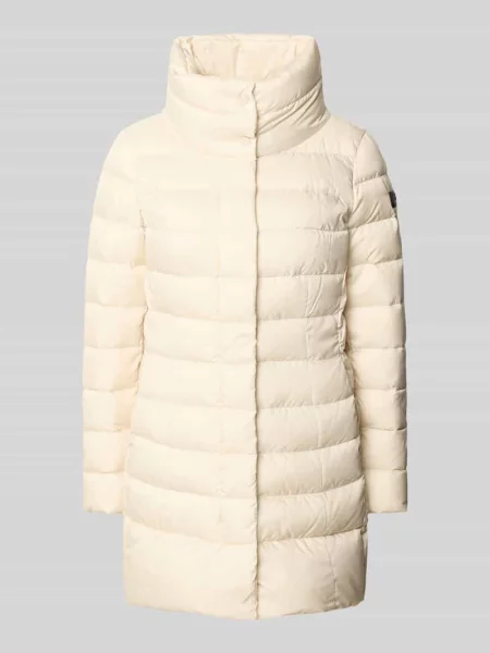 Płaszcz pikowany ze stójką model ‘SOBCHAK’ Peuterey biały