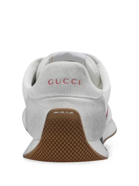 Sneakerși Gucci cu dungi alb