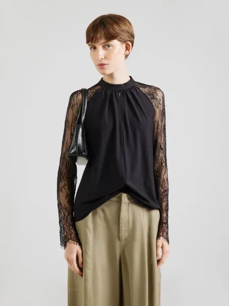 VERO MODA Bluză VMMILLA' negru