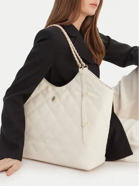 Badura Ročna torba Écru