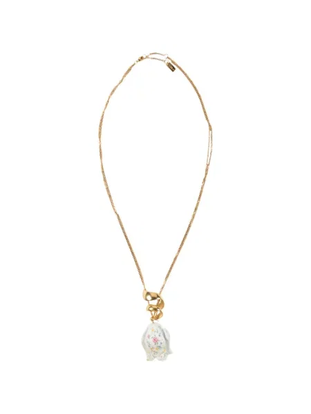 Pandantiv Chloé cu model floral cu imagine