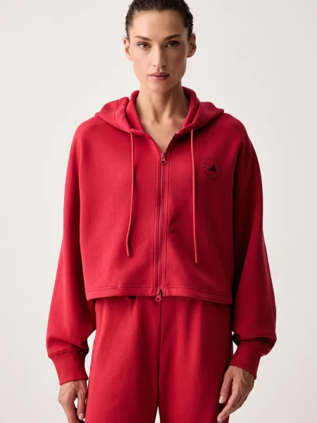 Adidas by Stella McCartney hanorac cu și glugă pentru femei cu