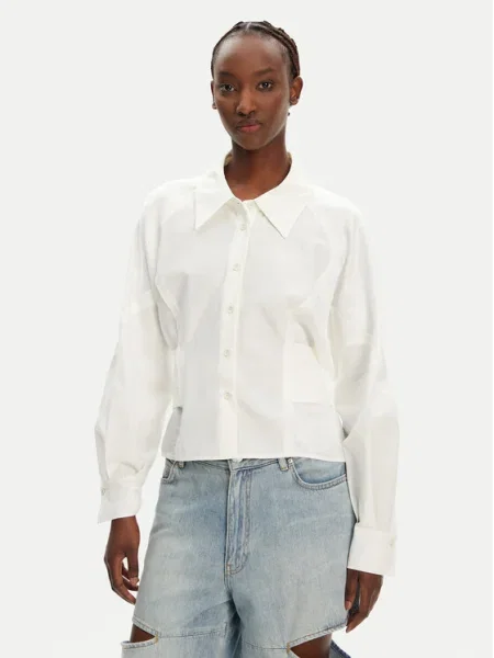 PINKO Cămașă Controvento alb