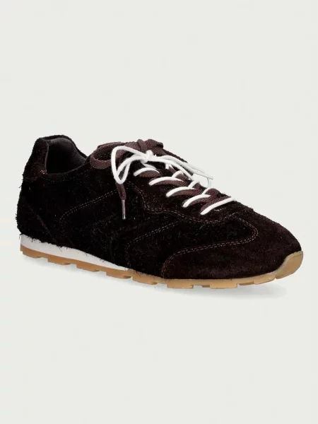Marc O'Polo Fabiana 4 sneakers pentru femei din piele întoarsă maro