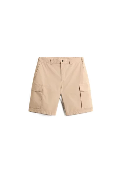 Bermudy Woolrich beżowe