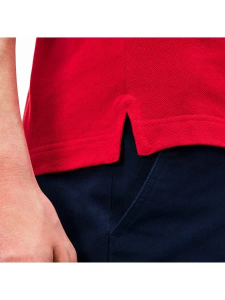 Lacoste поло червоне