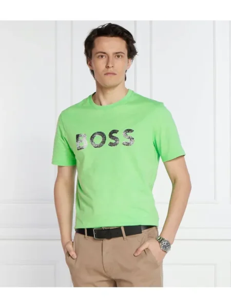 BOSS ORANGE Póló Te_Bossocean zöld
