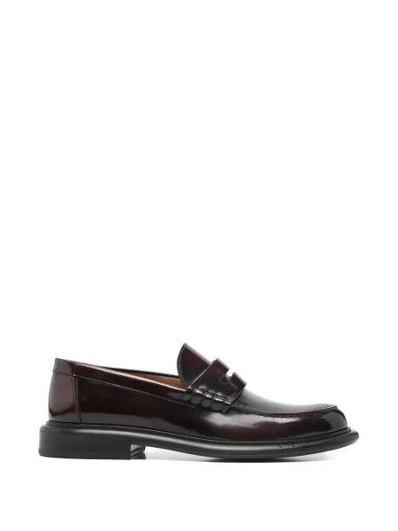 Pantofi loafer Givenchy din piele roșu