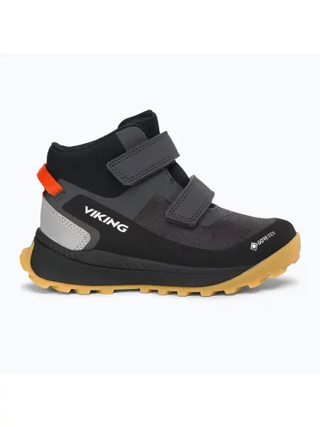 Детски обувки Viking Footwear Expower Mid 2V Gore-Tex черни