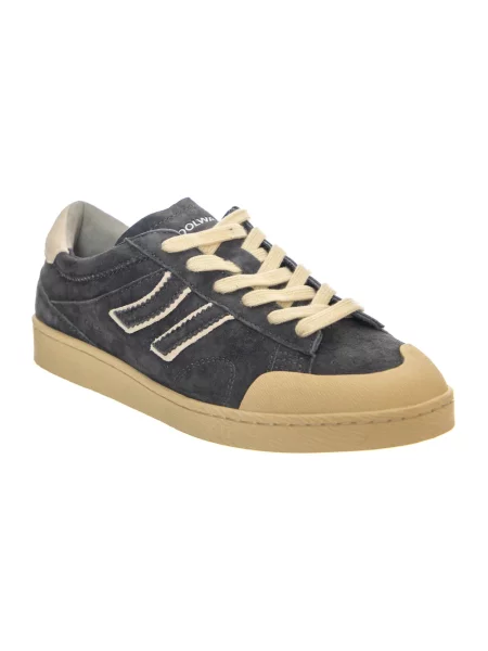 Sneakersy Coolway zamszowe czarne