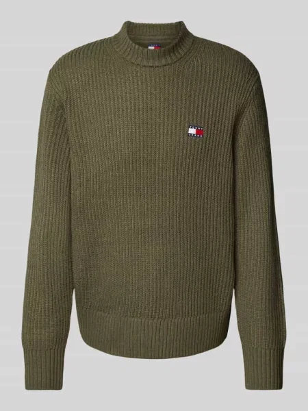 Sweter z dzianiny z wyhaftowanym logo Tommy Jeans