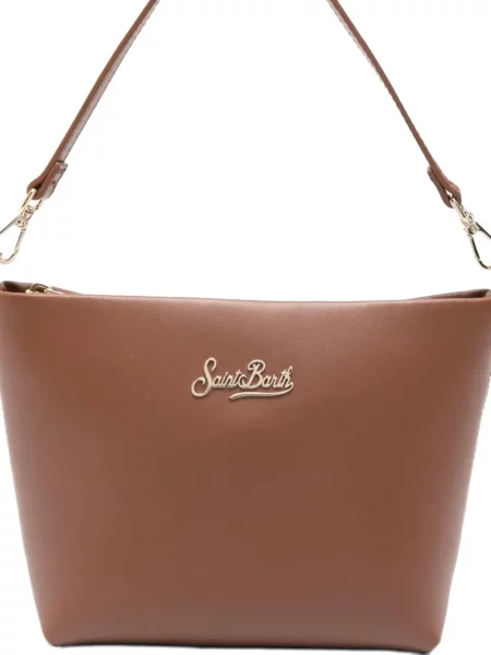 Geantă shopper Mc2 Saint Barth din piele maro