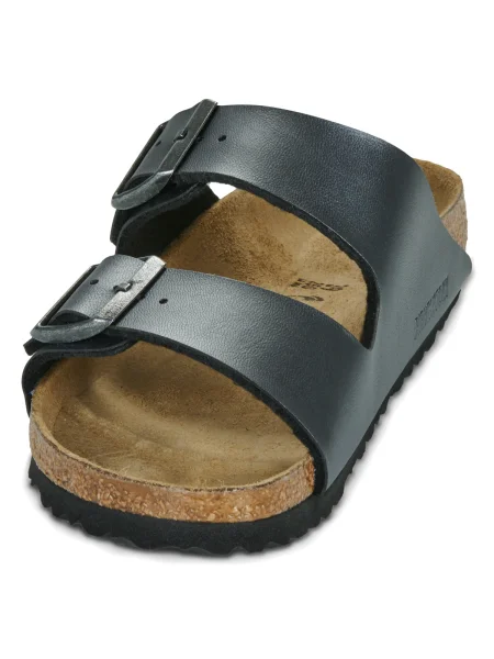 Šľapky BIRKENSTOCK Arizona BF Narrow metallic black sivá