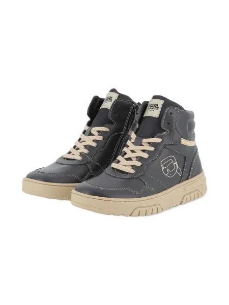 Sneakersy dziecięce Karl Lagerfeld czarne