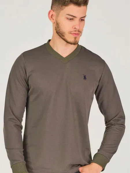 Pulover Dewberry maro