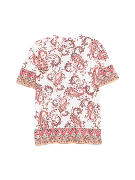 Koszulka Etro z nadrukiem z wzorem paisley