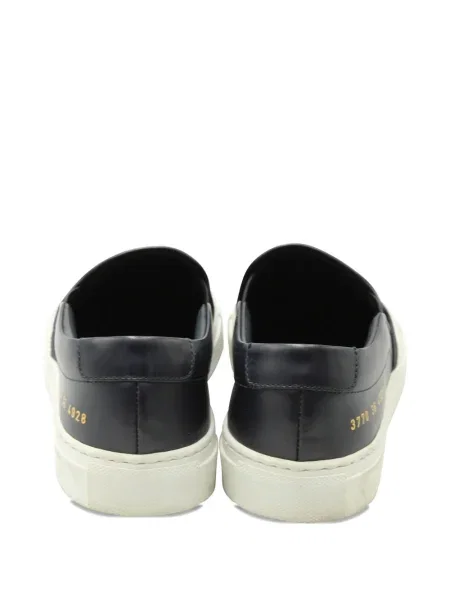 Sneakerși Common Projects din piele slip-on negru