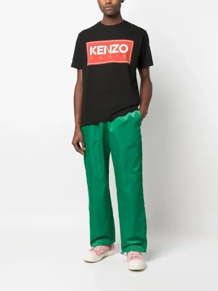 Raštuotas marškinėliai Kenzo juoda