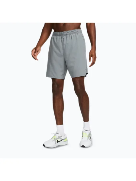 Pantaloni scurți pentru bărbați Nike Dri-Fit Challenger 7" smoke grey/dark smoke grey gri