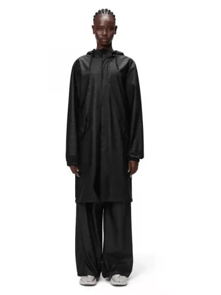 Rains Párka | Casual fit fekete