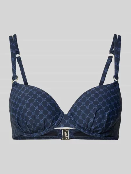 Góra bikini z wzorem logo Model Cortina Beach' Joop! Collection