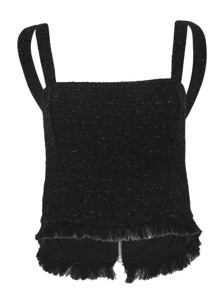 Top Guido Maria Kretschmer Curvy negru