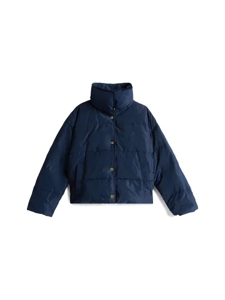 Tommy Hilfiger Geacă din puf Bleumarin albastru