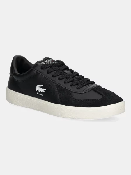 Кожени маратонки Lacoste BASESHOT PRO черно