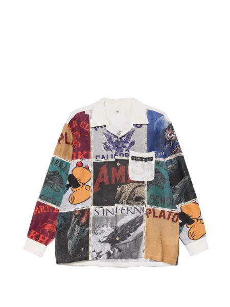 Графичен риза Khoki с принт