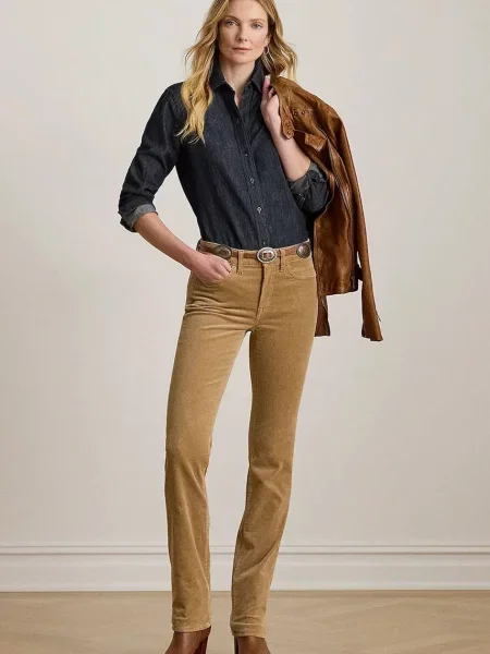 Джинсовая рубашка Lauren Ralph Lauren