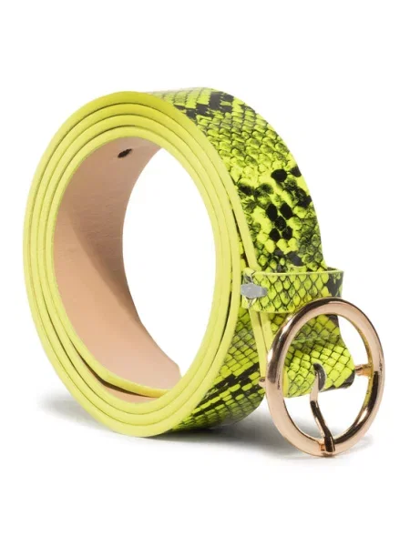 Acccessories Ženski remen žuta