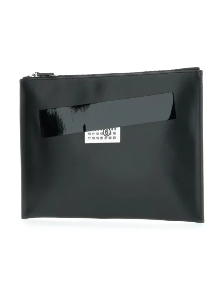 Torebka Mm6 Maison Margiela skórzana czarna