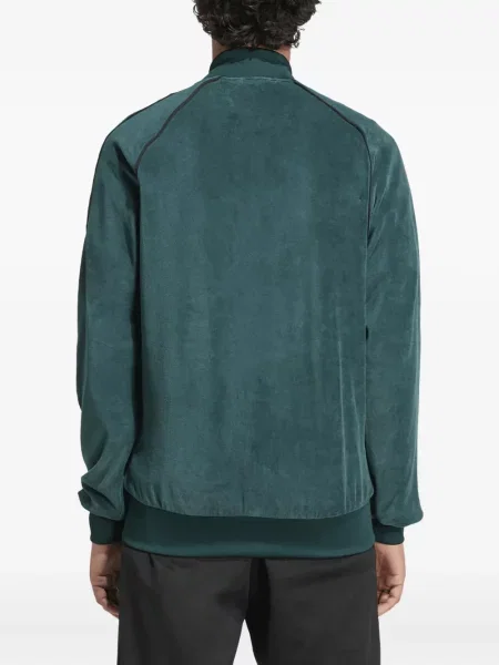 Voskovaný velurové kraťasy Adidas černé