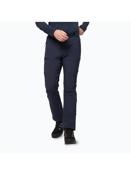 Spodnie trekkingowe Jack Wolfskin Stollberg night blue niebieskie