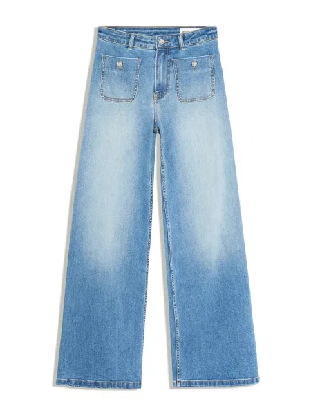 Bershka Jeans denim albastru