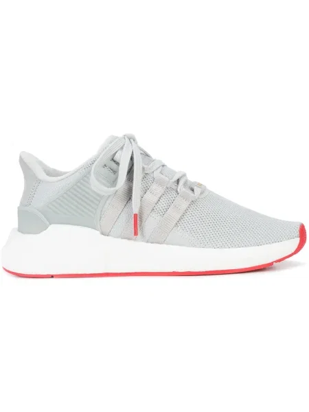 Sneakerși Adidas tricotate gri