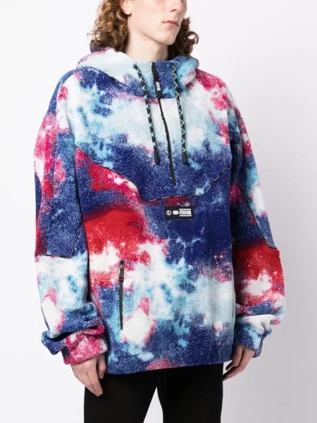 Вратовръзка Versace Jeans Couture с tie-dye ефект връзки
