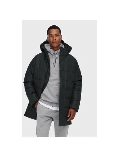 Only & Sons Palton de iarnă Carl negru