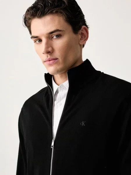 Calvin Klein Kardigán fekete
